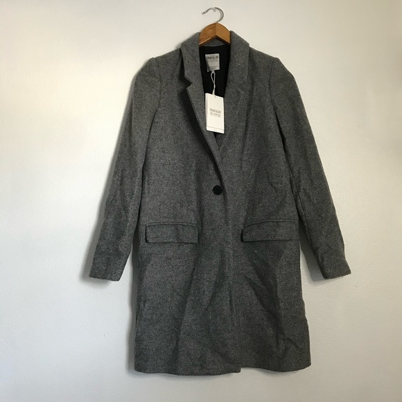 Zara grey coat - Picture 1 of 4